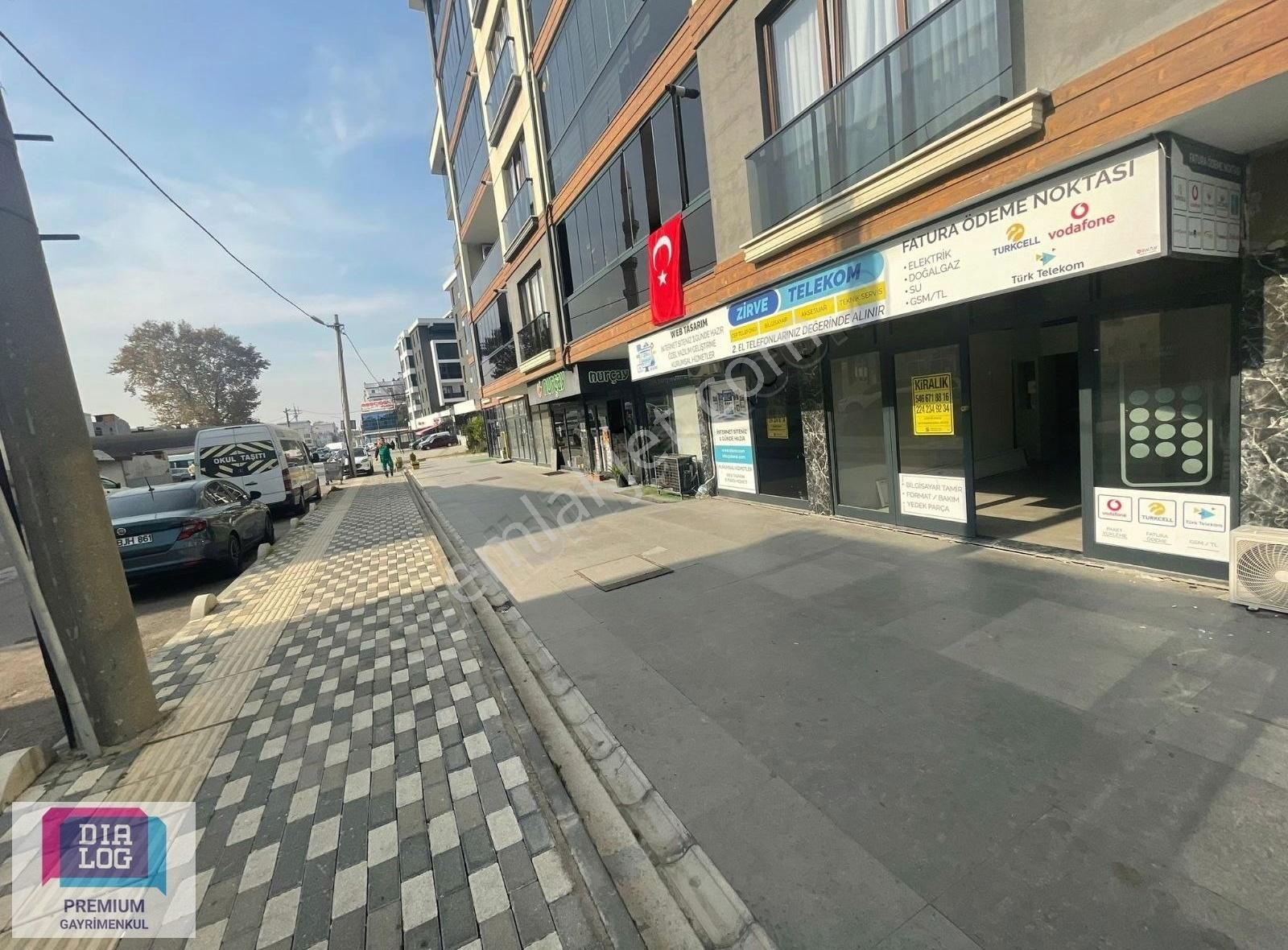 Osmangazi Soğanlı Kiralık Dükkan & Mağaza DİALOG PREMIUM'DAN SOĞANLI'DA KİRALIK 60 M2 DÜKKAN