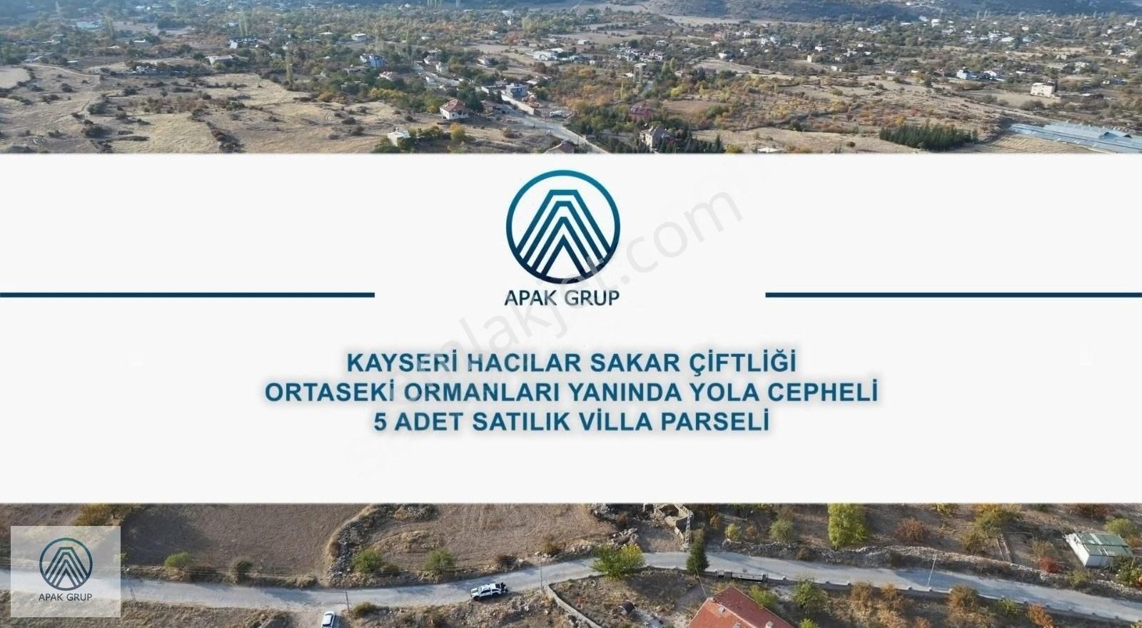 Hacılar Sakarçiftliği Satılık Villa İmarlı HACILAR SAKARÇİFTLİĞİ ORTASEKİ ORMANLARINA CEPHE 5 ADET PARSEL