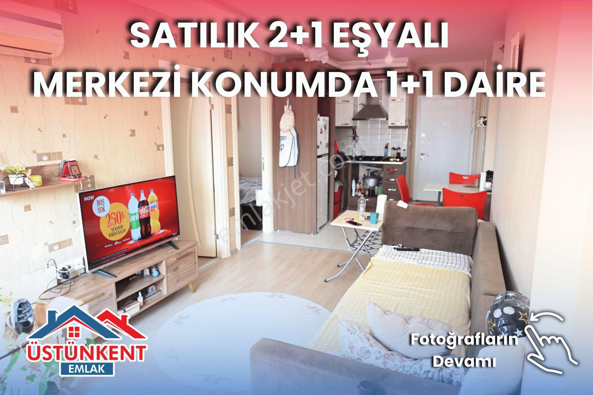 Üstünkent Emlak'tan Mersin Yenişehirde 2+1 Eşyalı Satılık Daire