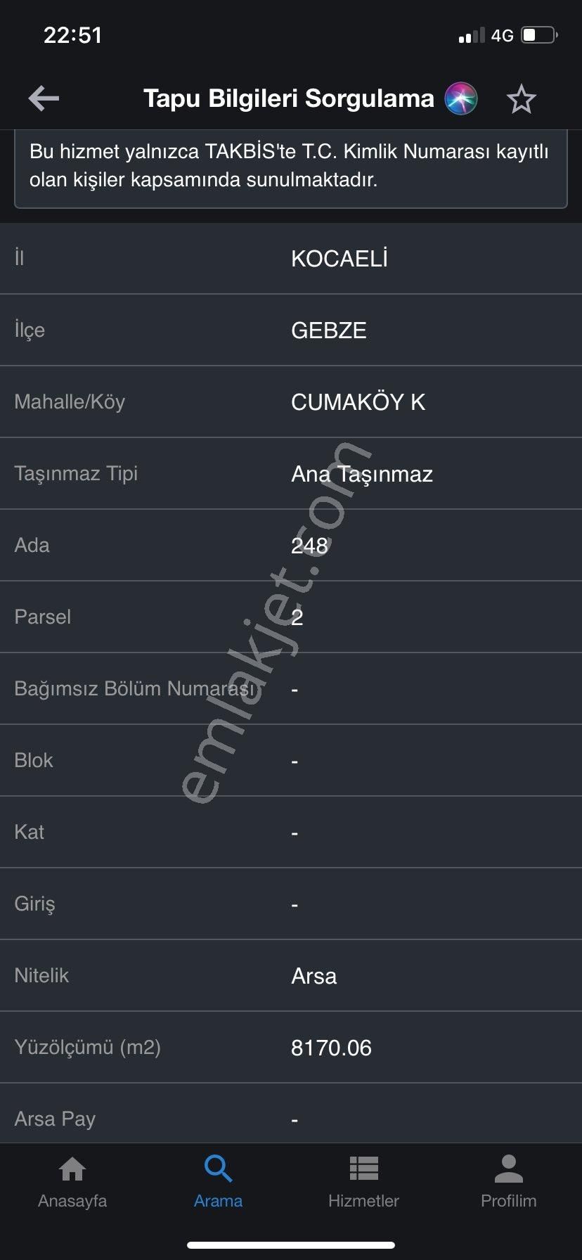 Gebze Cumaköy Satılık Konut İmarlı Acil satılık imara acılmış