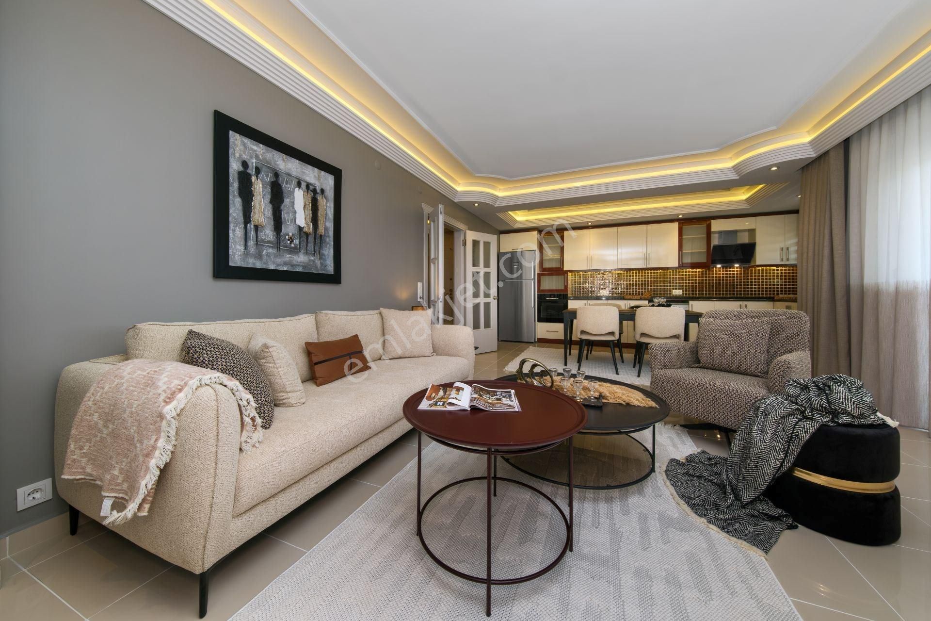 Alanya Oba Satılık Daire FORSALE 2+1 FLAT WITH FULL LUXURY FURNITURE ALANYA/OBA CENTER LOCATION