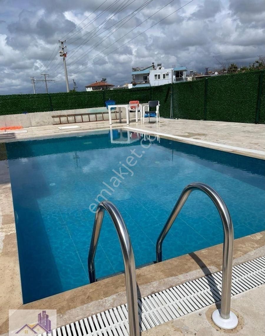 Manavgat Ilıca Gömeçli Satılık Havuzlu 2+1 Amerikan Mutfak Havuzlu Daire