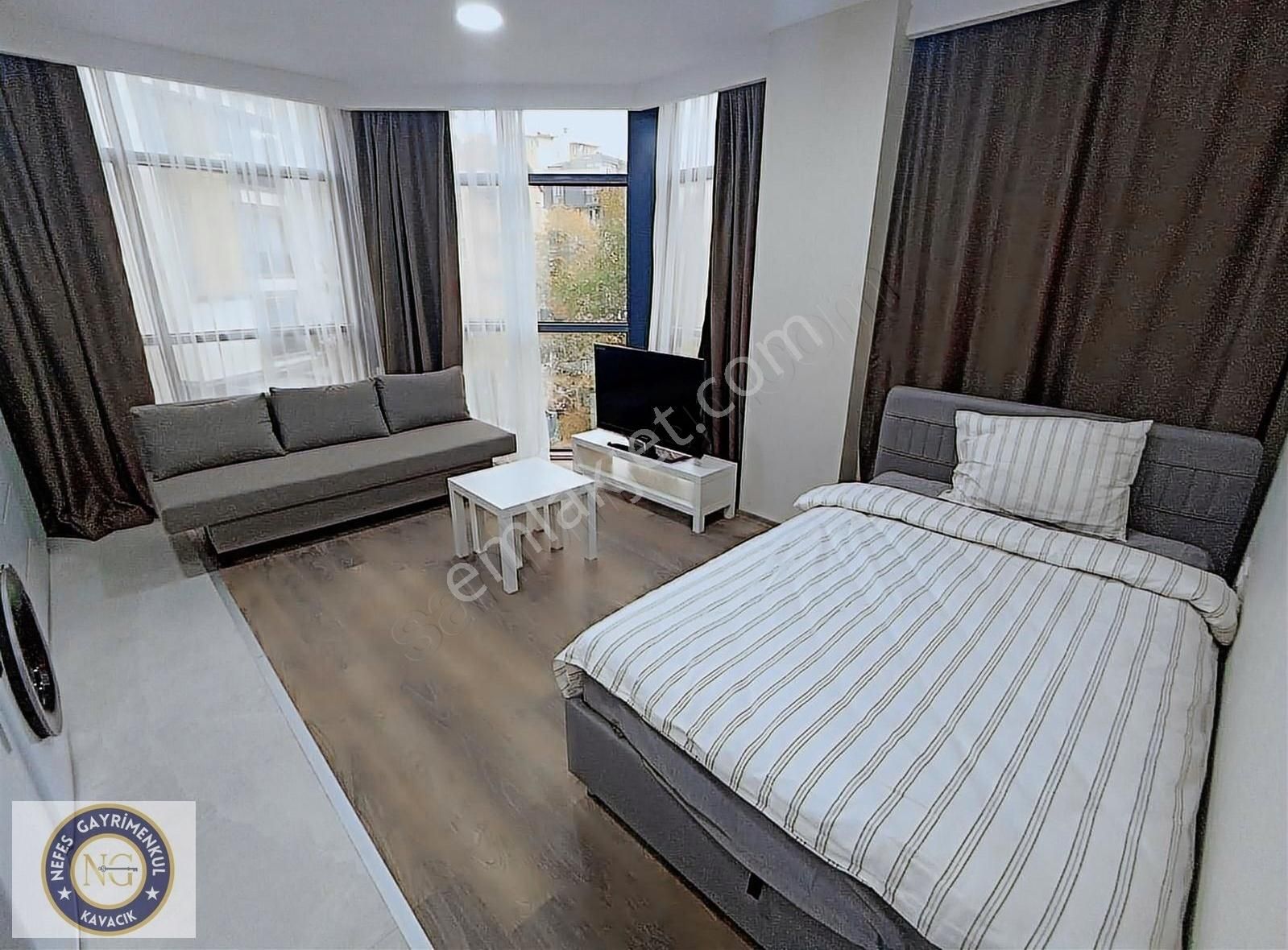 Beykoz Kavacık Kiralık Daire MEDİPOL ÜNİV. YANINDA LÜKS FUL EŞYALI 1+0 STÜDYO DAİRELER