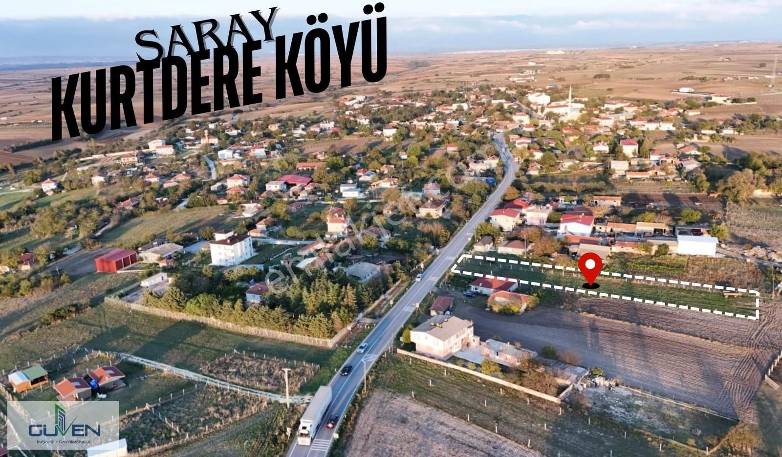 Saray Kurtdere Satılık Konut İmarlı GÜVEN'DEN SARAY'DA 271m² İMARLI ARSA.....