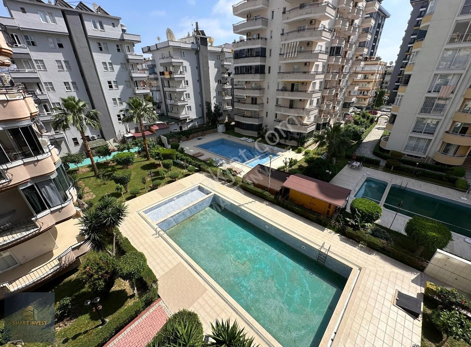 Alanya Mahmutlar Satılık Daire Alanya Mahmutlarda Site İçi Eşyalı Satılık 2+1 Daire