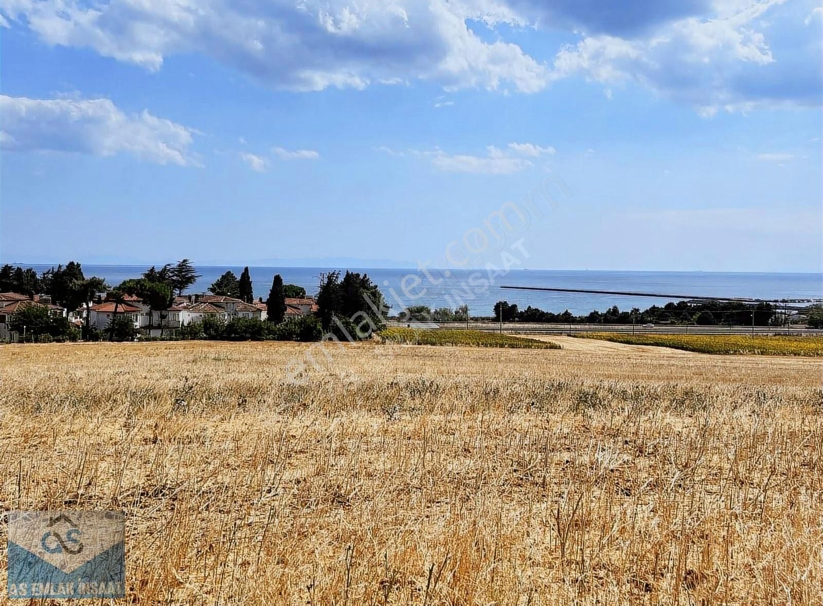 Marmaraereğlisi Çeşmeli Satılık Tarla DENİZ MANZARALI İMARA YAKIN 10 AY ELDEN TAKSİTLE YATRIMLIK ARSA