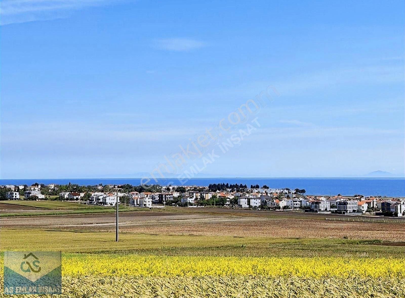 Marmaraereğlisi Yeniçiftlik Satılık Tarla Deniz Manzaralı İmara Yakın 10 Ay Elden Taksitle Yatırımlık Arsa