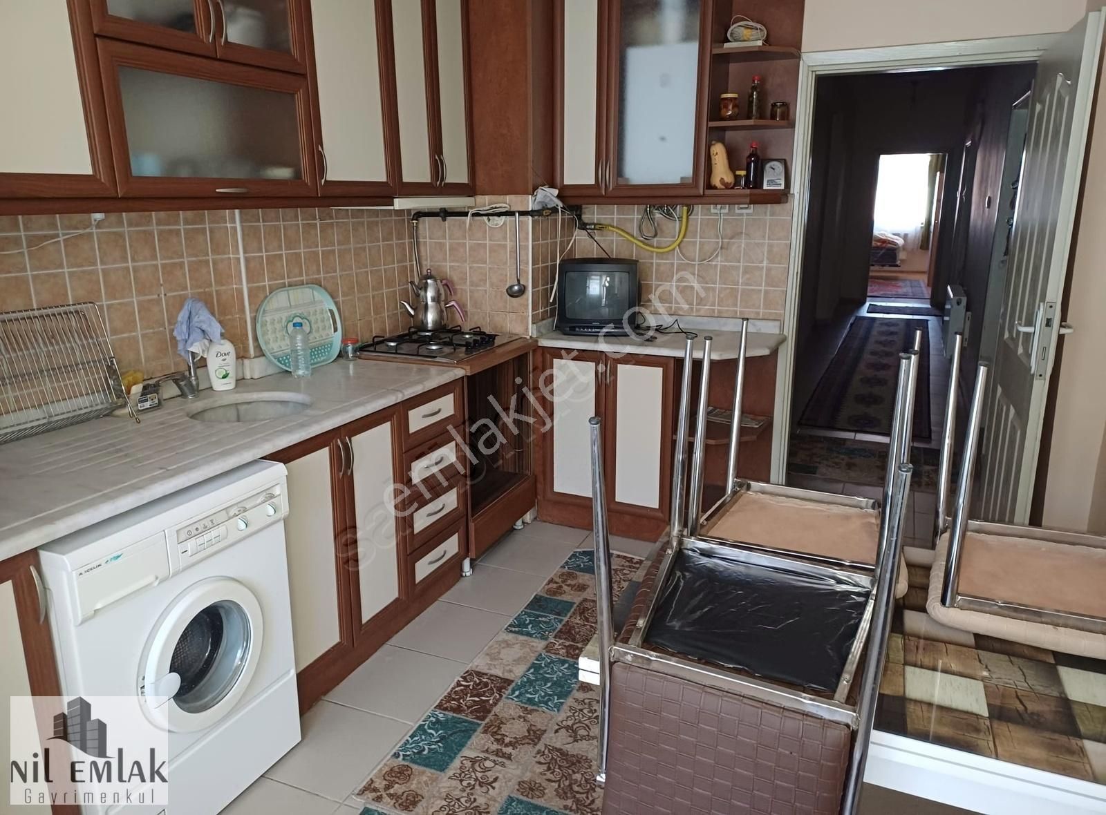 Tepebaşı Yenibağlar Eşyalı Kiralık Daire NİL EMLAK GYD'DEN ÜNİVERSİTE YAKINI FUL EŞYALI FERAH 100 M2 2+1