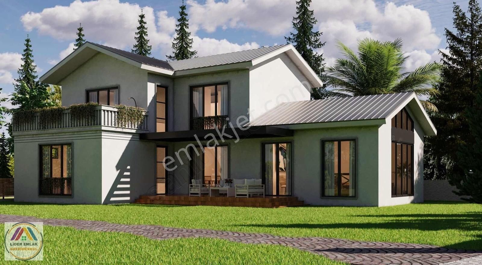 Akyazı Ömercikler Satılık Villa LİDER EMLAKTAN HARİKA TASARIMLI 575M2 ARSA İÇİNDE 220M2 VİLLALAR