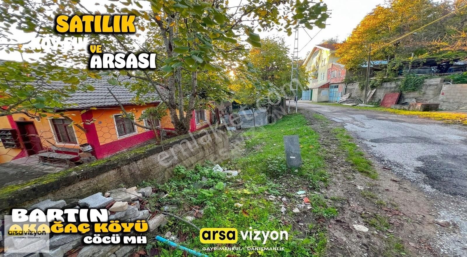 Bartın Merkez Akağaç Köyü (Göcü) Satılık Müstakil Ev BARTIN MERKEZI AKAĞAÇ KÖYÜNDE SATILIK MÜSTAKİL EV VE 3680M² BAHÇ