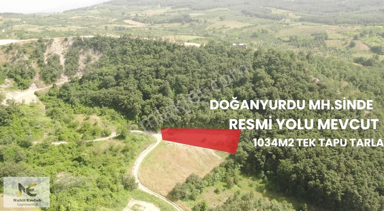 İnegöl Doğanyurdu Satılık Tarla DOĞANYURDUN'DA SATILIK 1034M2 TEK TAPU YATIRIM VE HOBİLİK TARLA