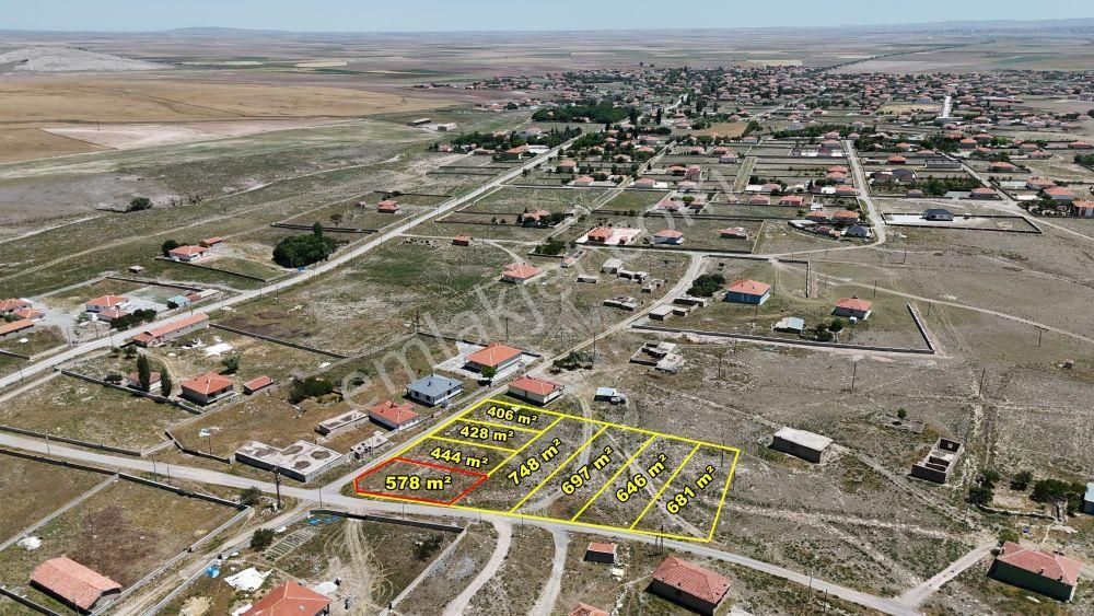 Cihanbeyli Bulduk Satılık Konut İmarlı  CİHANBEYLİ BULDUK DA 578 M2 MÜSTAKİL TAPULU KONUT İMARLI ARSA