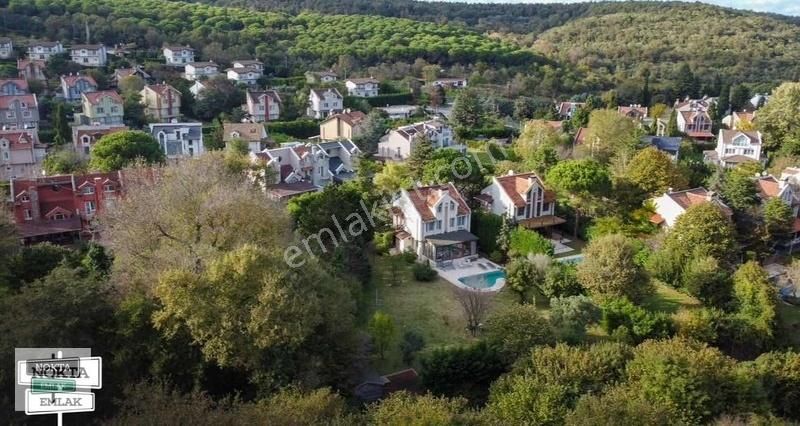 Sarıyer Demirciköy Kiralık Villa Noktadan Demirciköy'de Ormana Cephe Özel Havuzlu Geniş Bahçeli