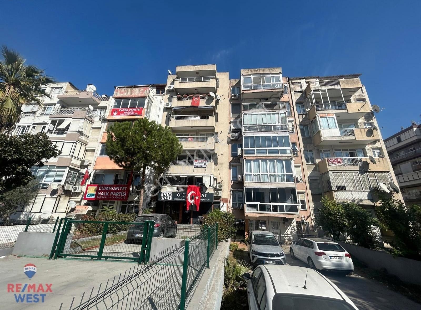 Bayraklı Fuat Edip Baksı Kiralık Daire BAYRAKLI ANADOLU CADDESİ'NDE DENİZ MANZARALI 3+1 KİRALIK DAİRE