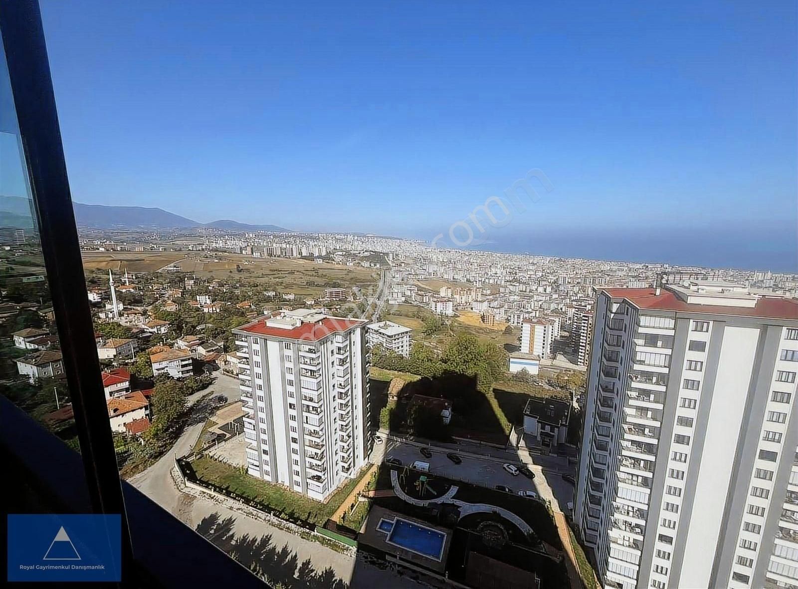 Atakum Balaç Satılık Daire Bedrettin Delen'den Ful Deniz Manzaralı 4+1 Daire