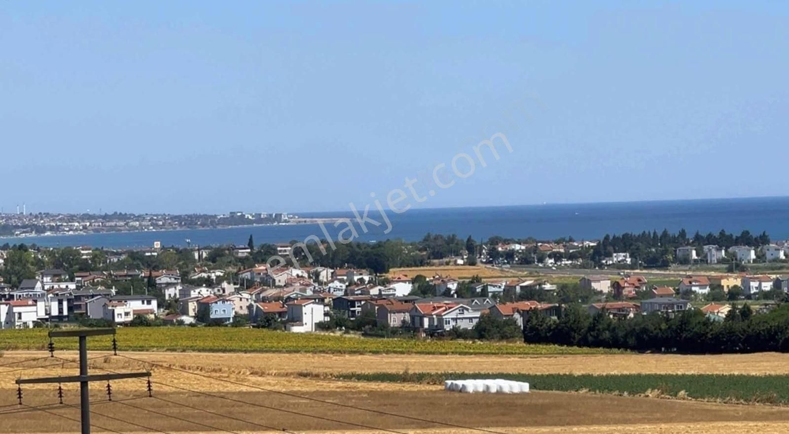 Marmaraereğlisi Çeşmeli Satılık Tarla FULL DENİZ MANZARALI İMARA VE VİLLARA YAKIN UYGUN SATILIK ARSA