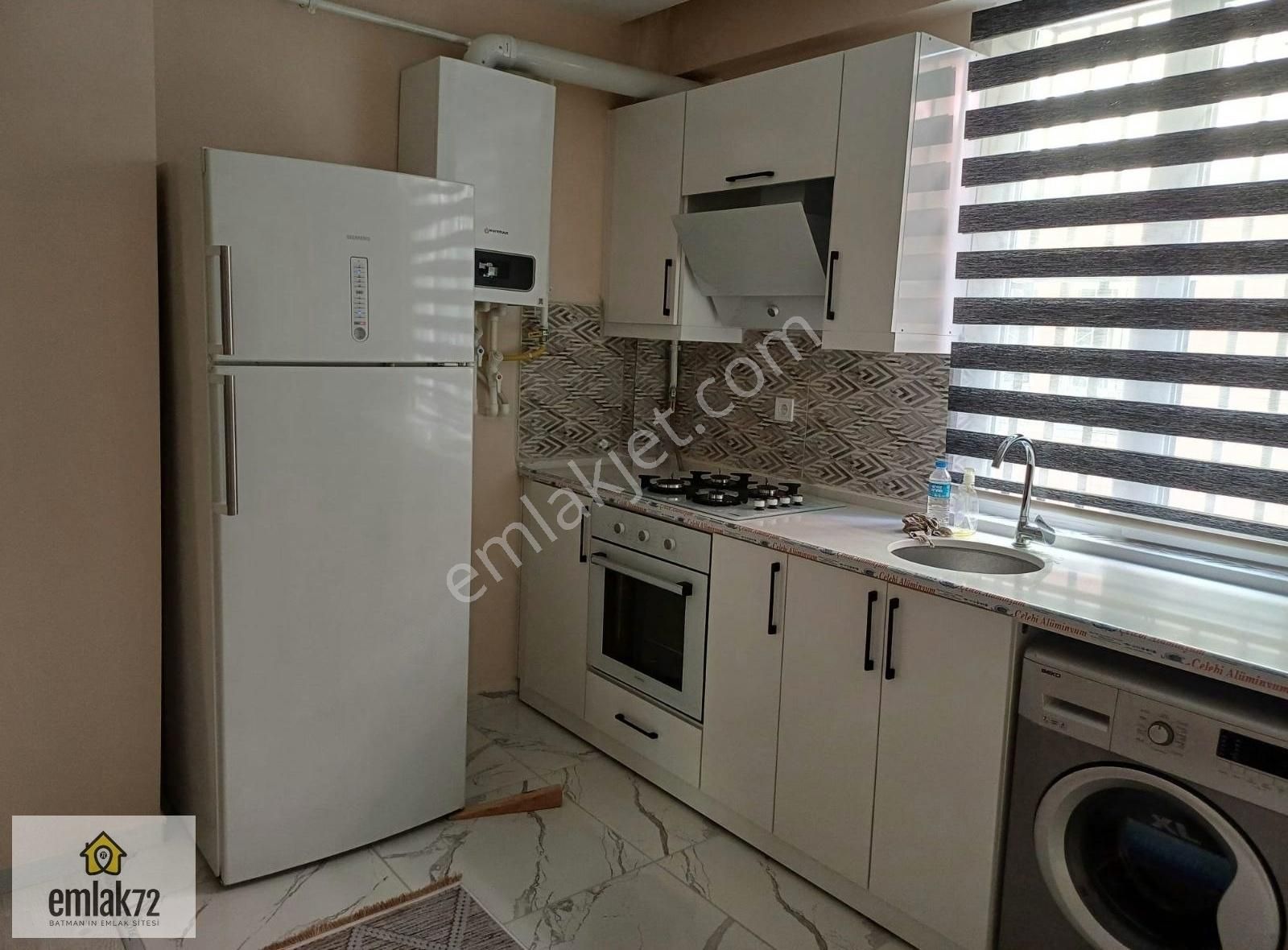 Batman Merkez Bahçelievler Kiralık Daire EMLAK 72'DEN MERKEZİ KONUMDA EŞYALI 1+1 KİRALIK DAİRE