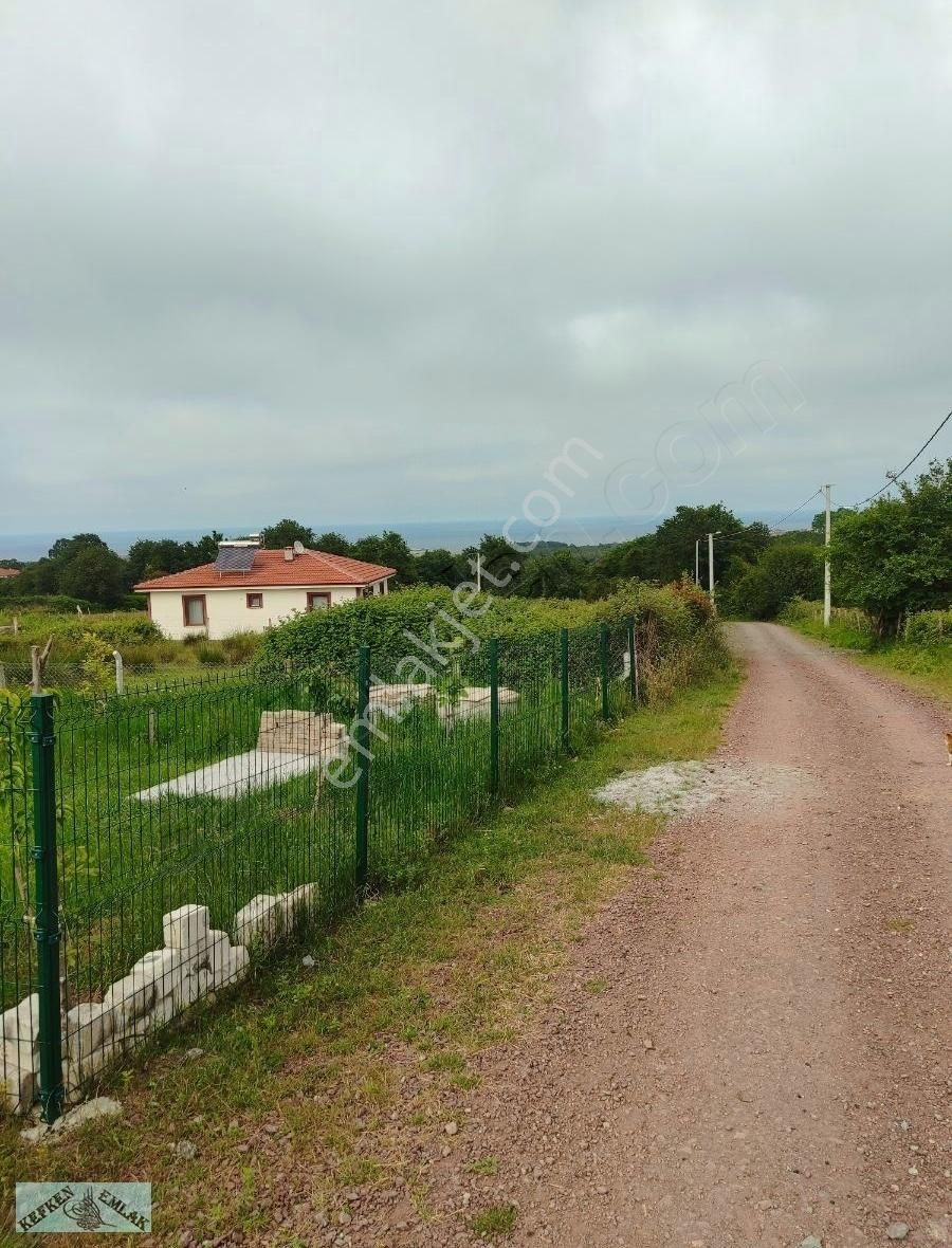 Kandıra Babalı Satılık Villa İmarlı Deniz manzaralı arsa