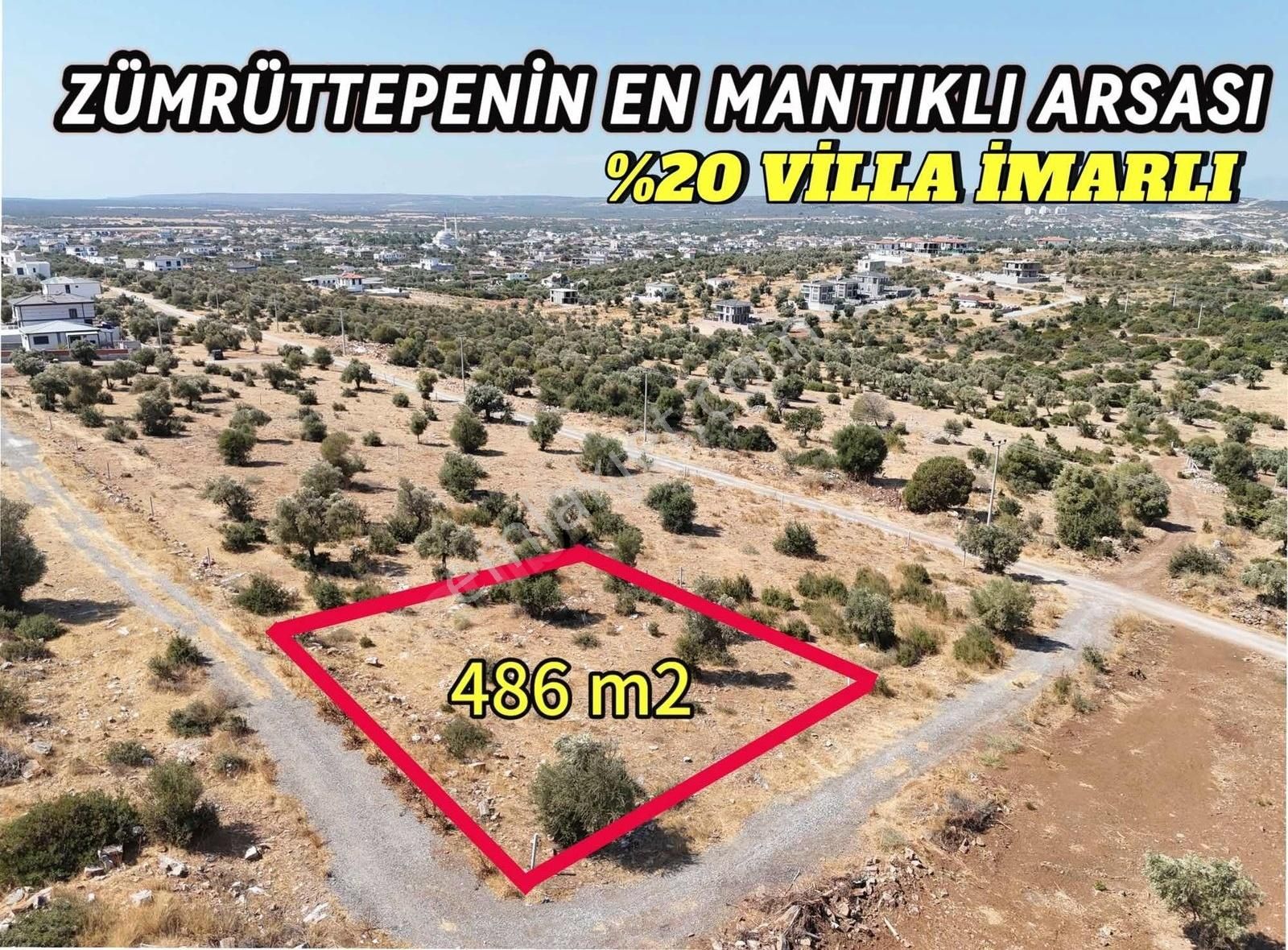 Didim Ak Yeniköy Satılık Villa İmarlı Didim Zümrüttenin En Güzel Köşe Başı 486 m2 Arsası