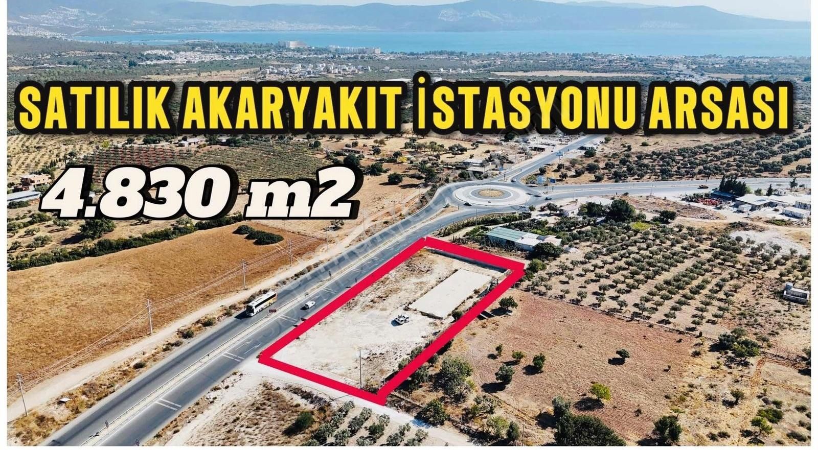 Didim Denizköy Satılık Sit Alanı Satılık Projesi Ruhsatı Hazır Akaryakıt İstasyonu Arsası