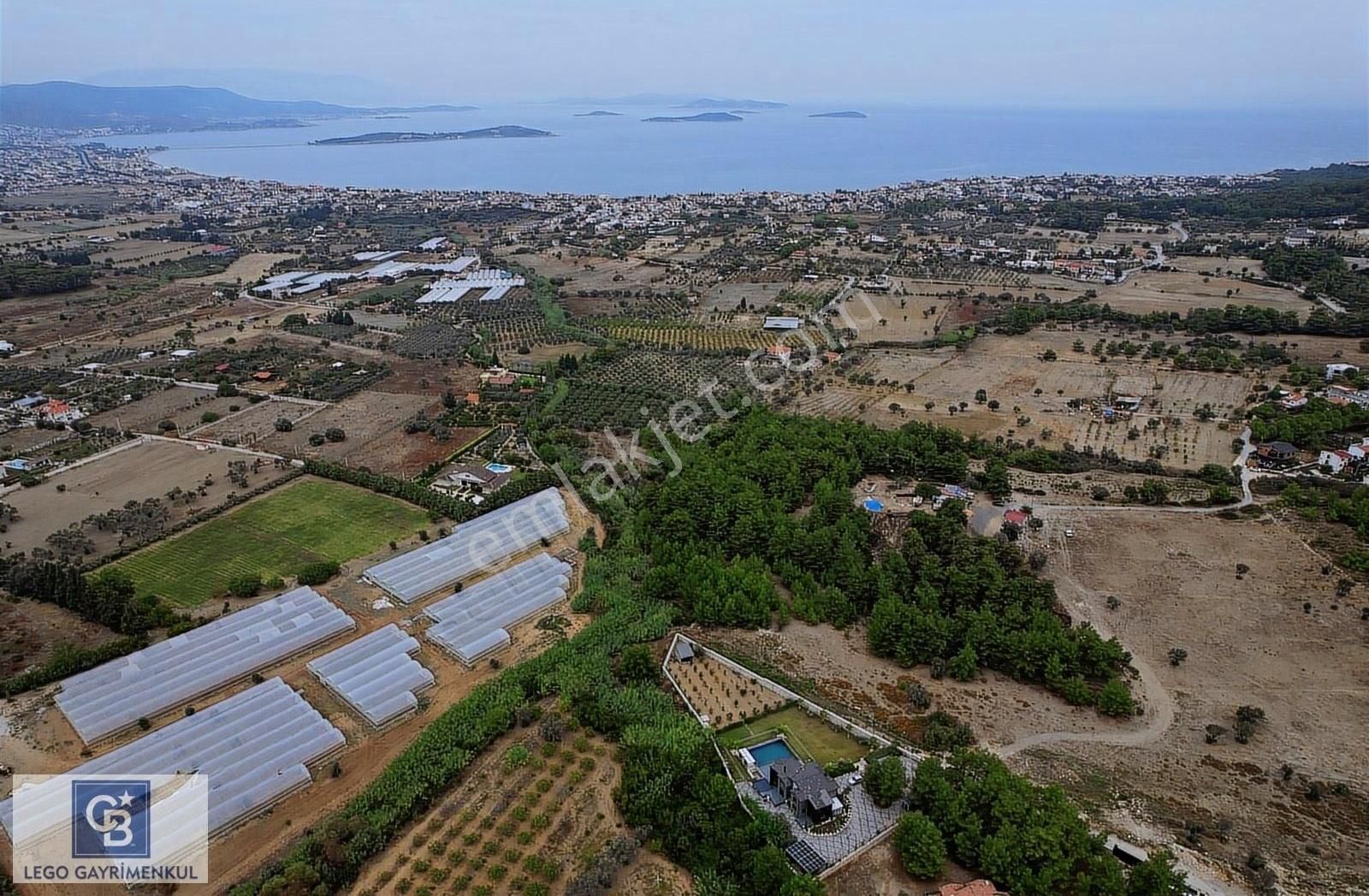 Urla Kalabak Satılık Tarla İZMİR URLA KALABAKTA SATILIK 19.946 M2 DENİZ MANZARALI ARAZİ