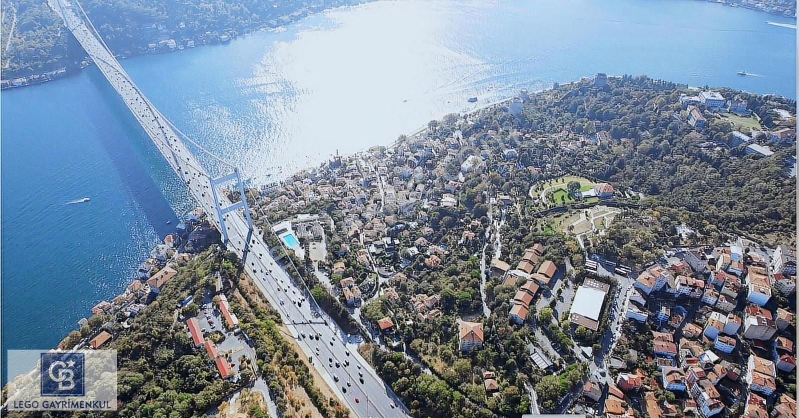 Sarıyer Rumeli Hisarı Satılık Tarla Rumelihisarında 1010 M2 Satılık Boğaz Manzaralı Arsa