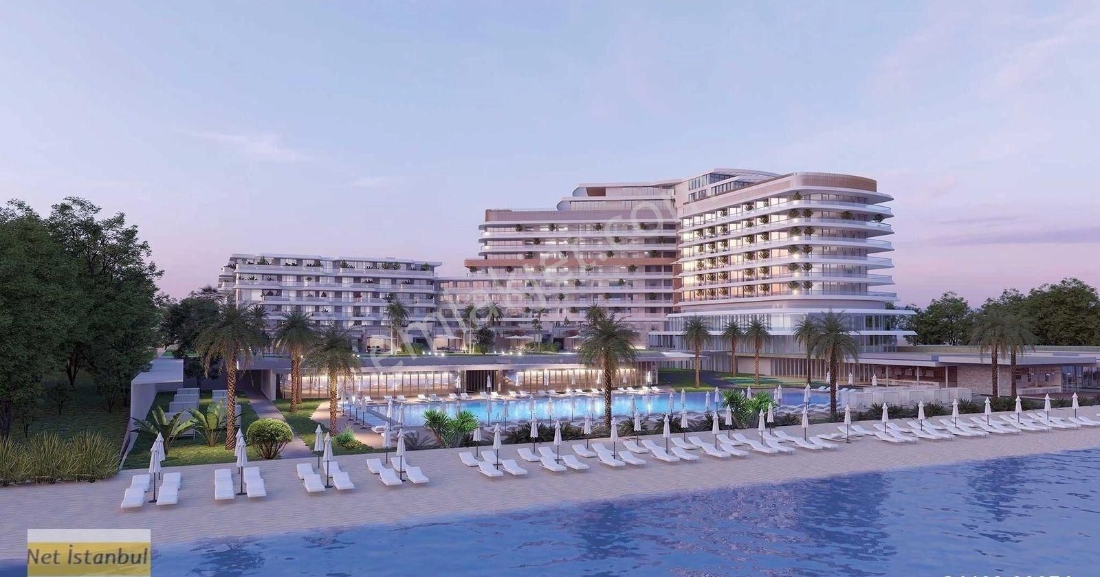 İzmir Çeşme Satılık Residence Çeşme Swiss Residences da Denize Sıfır Satılık 1+1 Rezidans