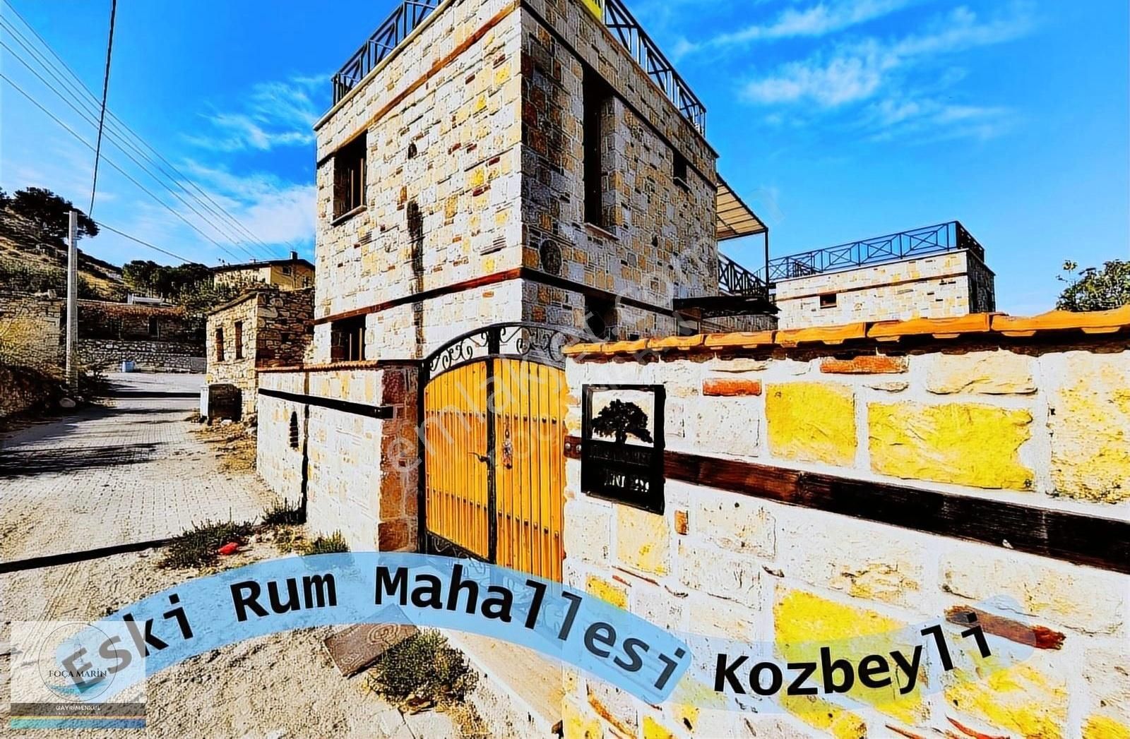 Foça Kozbeyli Satılık Restaurant Kozbeyli Eski Rum Mahallesinde Restoran Olmaya Uygun Mülk