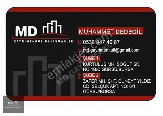 Gürsu Zafer Satılık Daire BURSA GÜRSU ZAFER MAHALLESİNDE SATILIK 3+1 / 130m² DAİRE