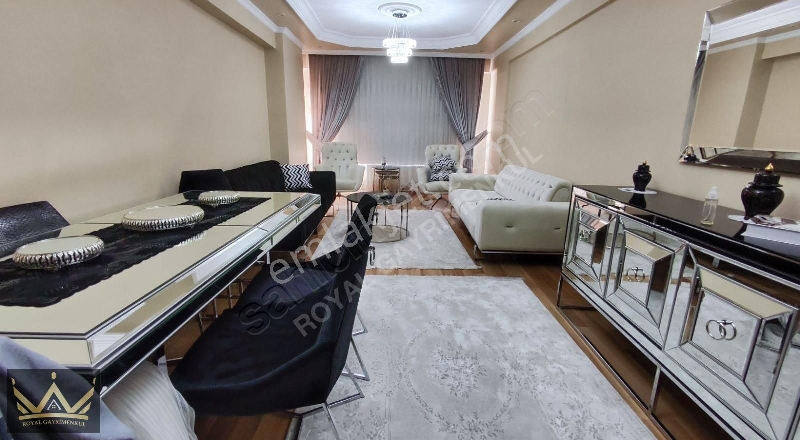 Kütahya Merkez Cedit Kiralık Daire ROYAL GAYRİMENKULDEN SIFIR EŞYALI KİRALIK 3+1 DAİRE