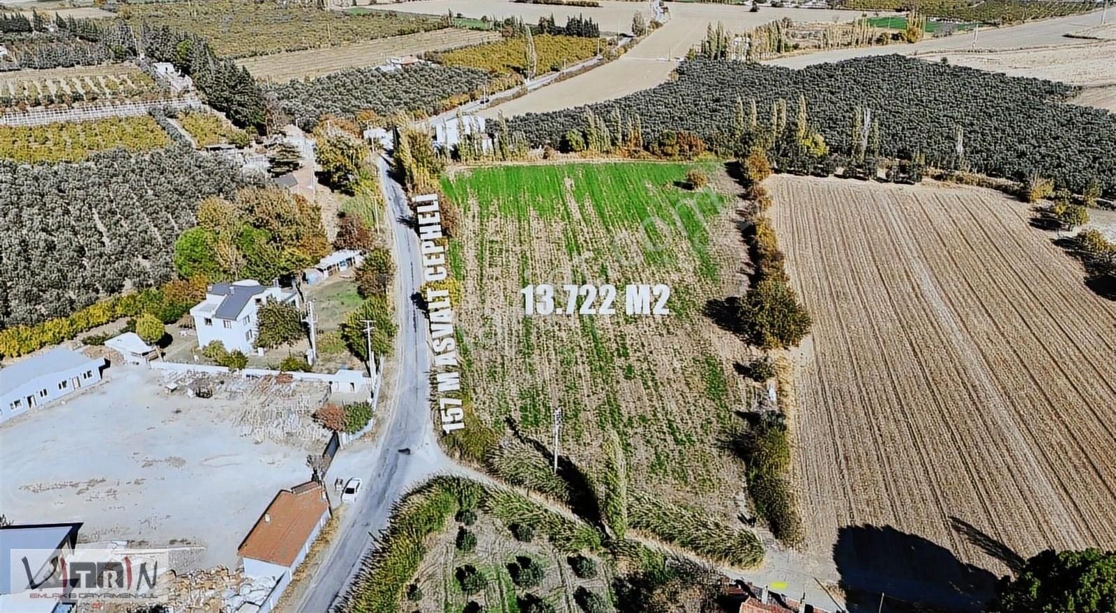 Edremit Çıkrıkçı Satılık Tarla Vitrinden Çıkrıkçıda Denize 3 Km Mesafede Asvalt Cephe 13.722 M2