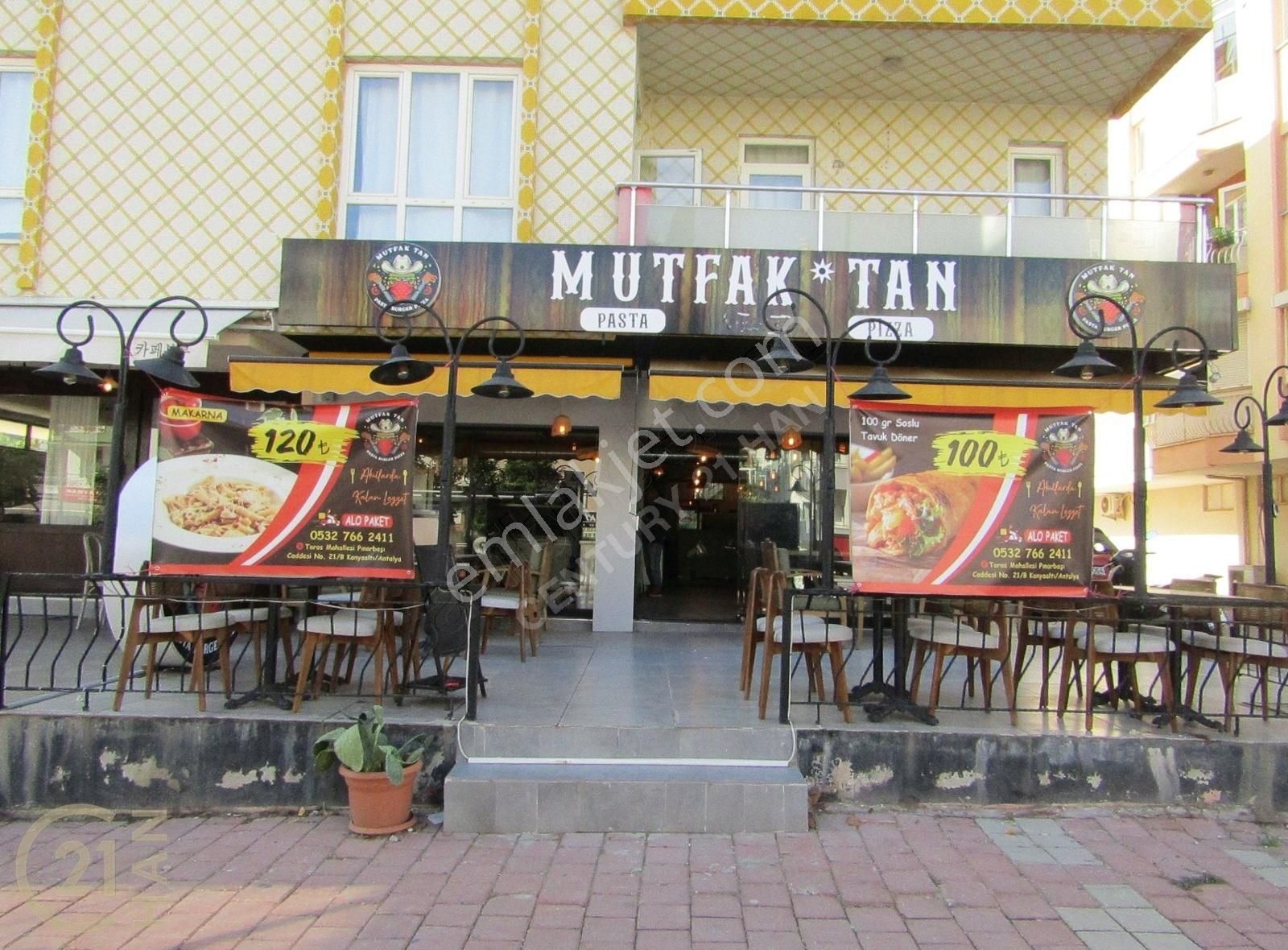 Konyaaltı Toros Devren Restaurant KONYAALTI PINARBAŞI CADDESİ CEPHE DEVREN KİRALIK DÜKKAN