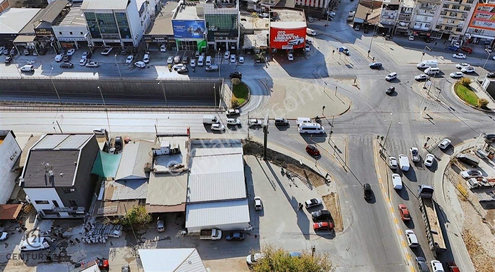 Denizli Merkezefendi Satılık Sanayi İmarlı İzmir Asfaltı Üzeri Bakırlı Kavşağı Köşe Parsel Satılık Arsa