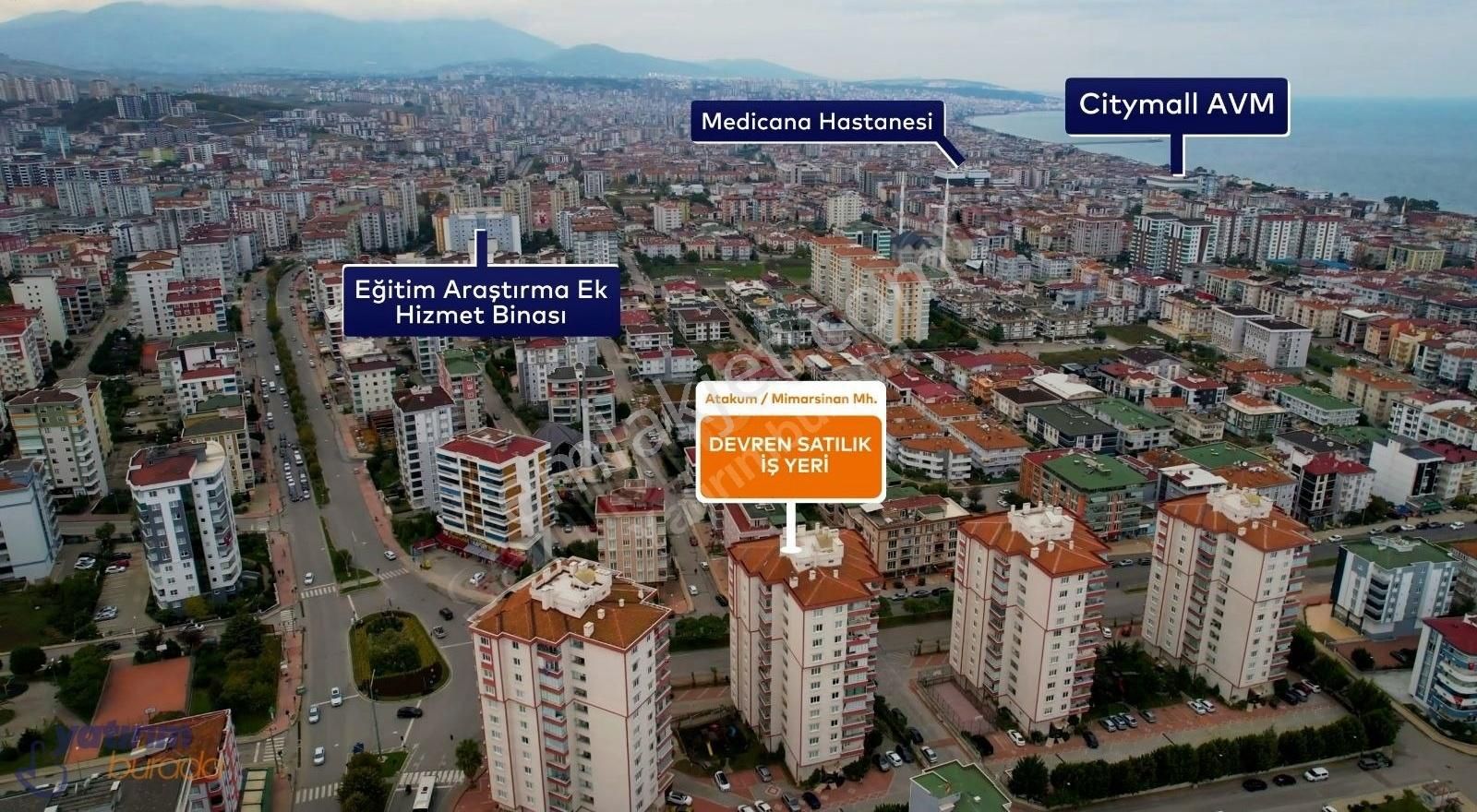 Atakum Mimarsinan Devren Genel ATAKUM MİMARSİNAN EN İŞLEK CADDESİNDE GALOĞLUNA 50M2 FIRIN 285M2