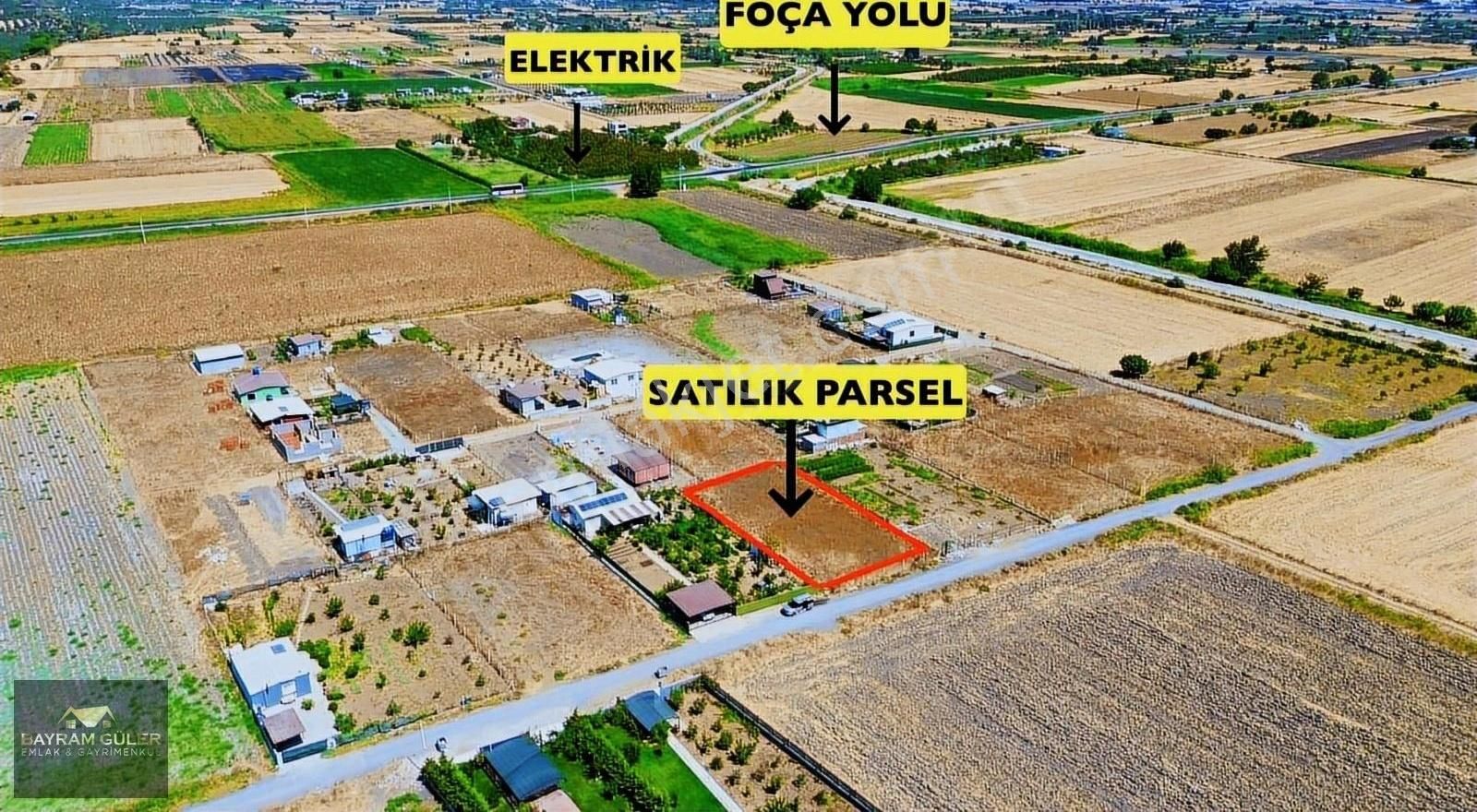 Aliağa Fatih Satılık Tarla Bayram Güler Emlak Gayrimenkul'den Mükemmel Konumda Tarla