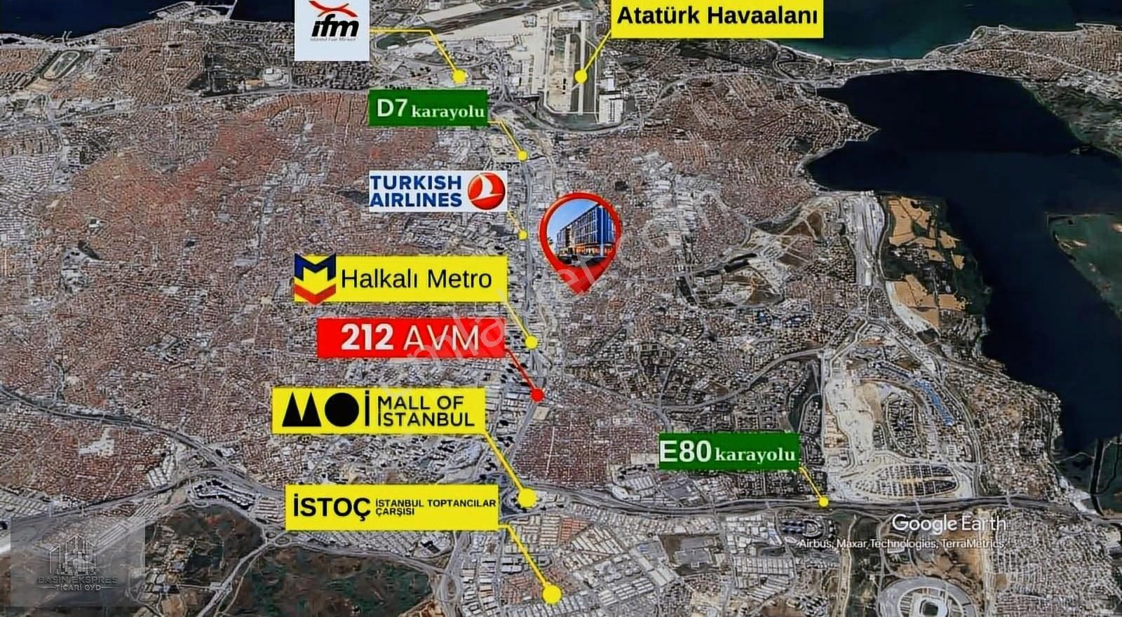 Sulyapıdan Basın Ekspreste Sıfır Komple Satılık Bina - Görsel 2