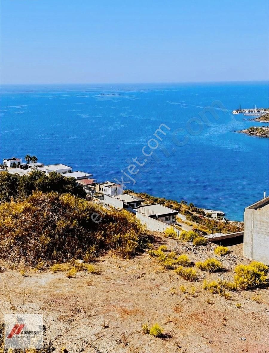 Milas Boğaziçi Satılık Konut İmarlı Bodrum Adabükünde Satılık Deniz Manzaralı Arsa