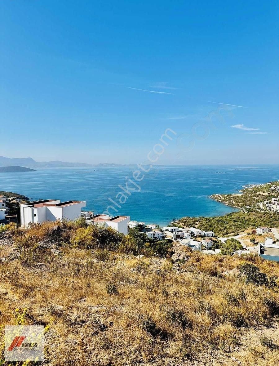 Bodrum Adabükünde Full Deniz Manzaralı Satılık Arsa - Görsel 4