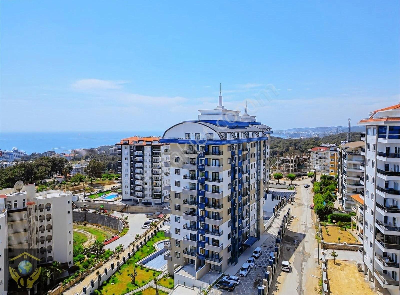 Alanya Avsallar Satılık Daire KUPON FIRSAT YATIRIMLIK KISMI DENIZ MANZARALI LUKS SITE OTEL GIB