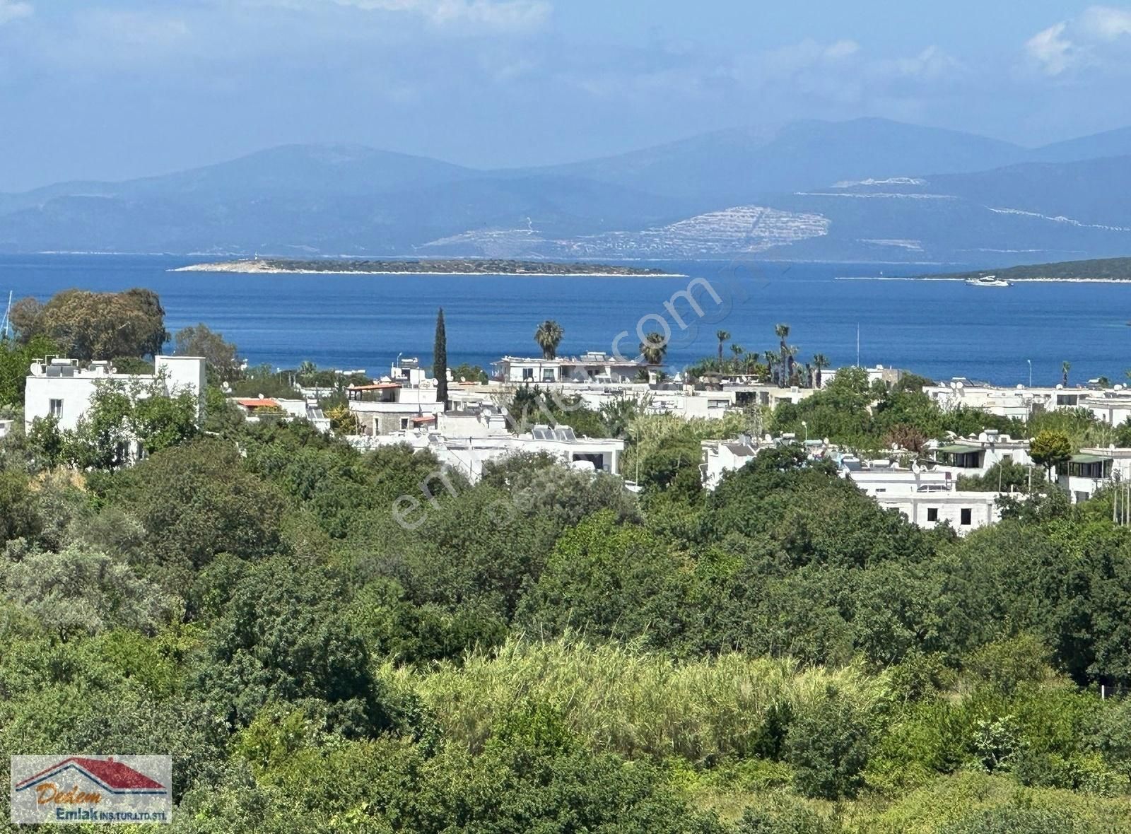 Bodrum Farilya Satılık Tarla Bodrum Gündoğan Deniz Manzaralı Satılık Tarla