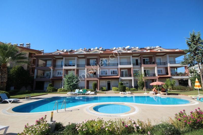 Side Cennetlerde Havuzlu Sitede Bahçe Katı Eşyalı 2+1 - Görsel 2