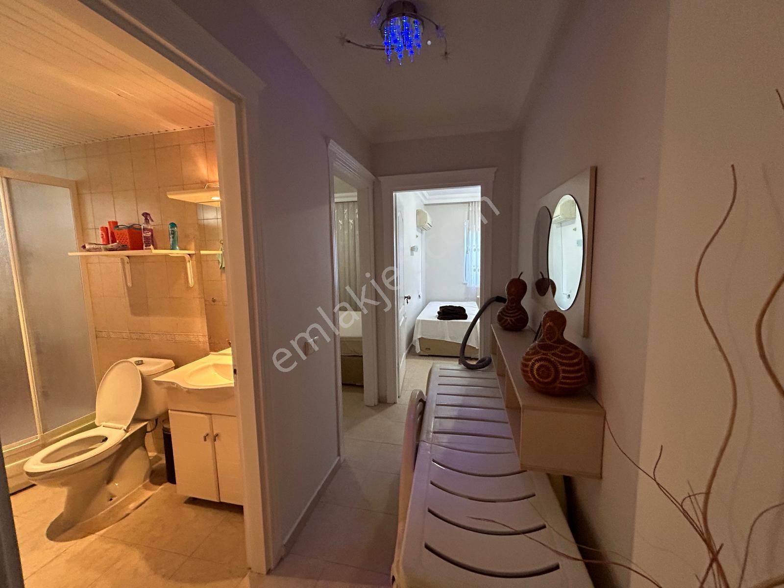 Side Cennetlerde Havuzlu Sitede Bahçe Katı Eşyalı 2+1 - Görsel 17