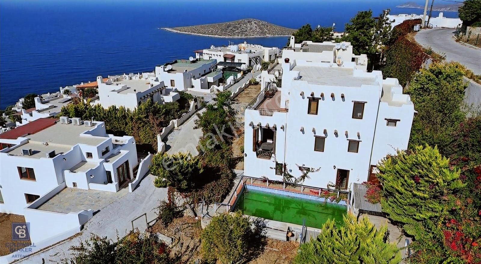 Bodrum Koyunbaba Satılık Villa Satılık Denize Yakın ve Deniz Manzaralı Müstakil Villa