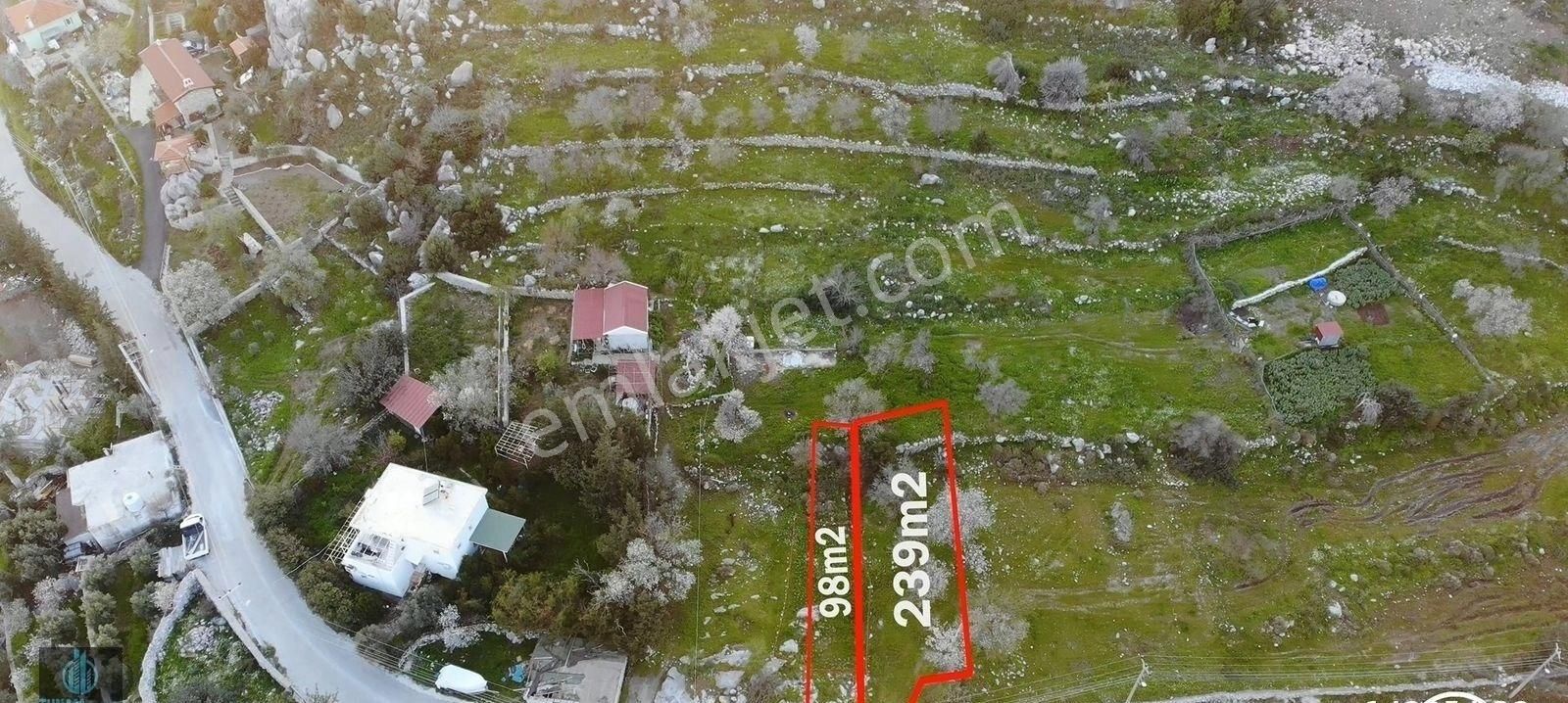 Muğla Marmaris Söğüt Köyünde2 Tane, Toplam 338 M2 Satılık Tarla - Görsel 3