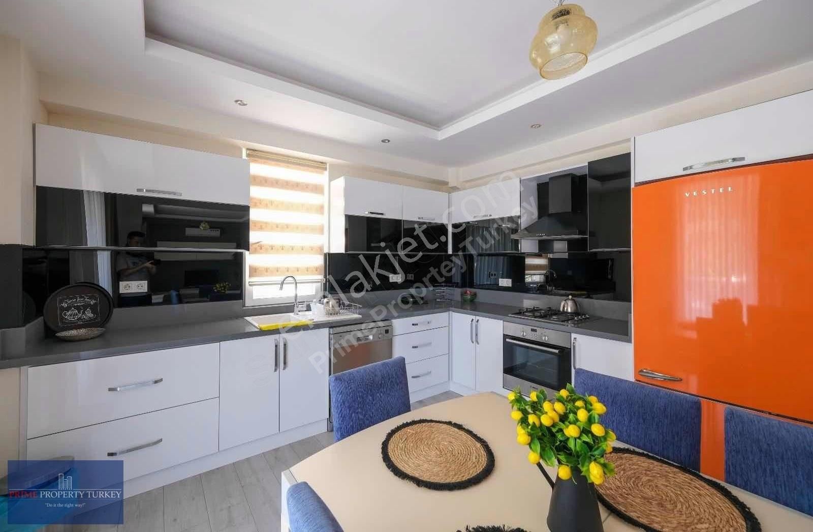 Fethiye Tuzla Kiralık Daire DENİZ KENARI YÜRÜYÜŞ YOLUNA 50MT EŞYALI KİRALIK 3+1 DAİRE