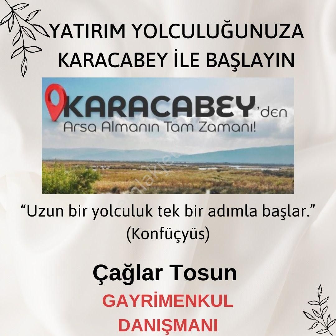 Karacabey Çamlıca Satılık Tarla  DİALOG MİHTER'DEN KARACABEY ÇAMLICA KÖYÜNDE SATILIK TARLA;