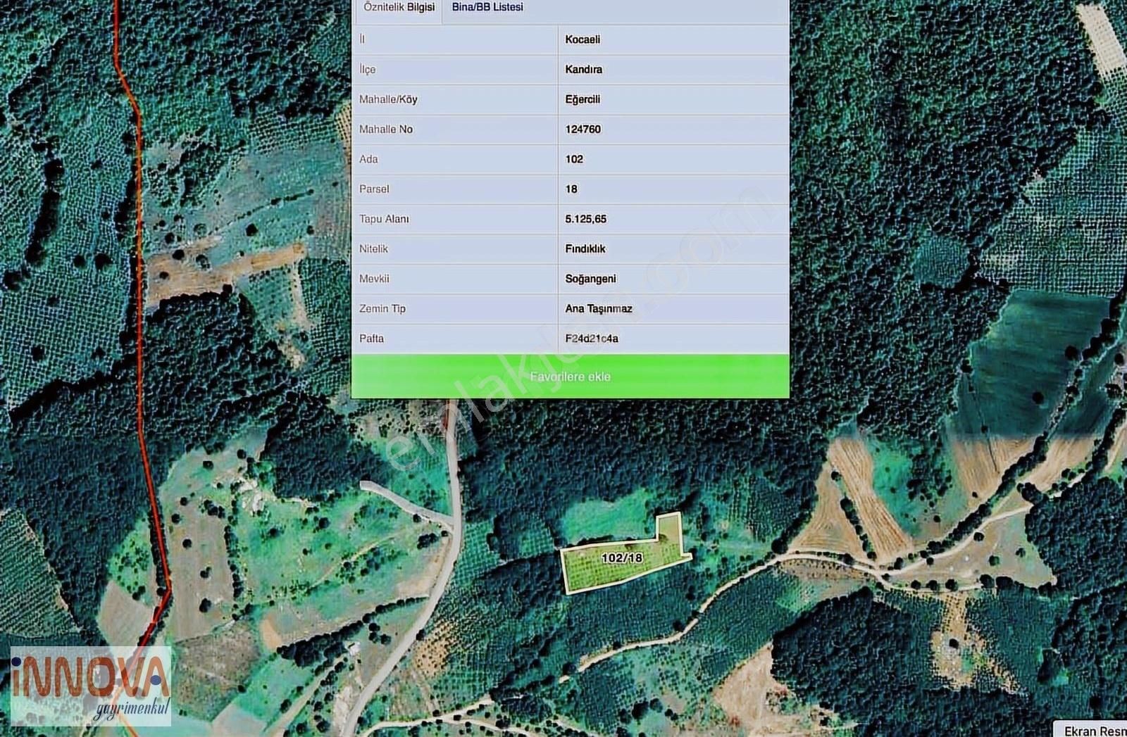 Kandıra Eğirceli %5 İmarlı Fırsat Arsa - Görsel 15