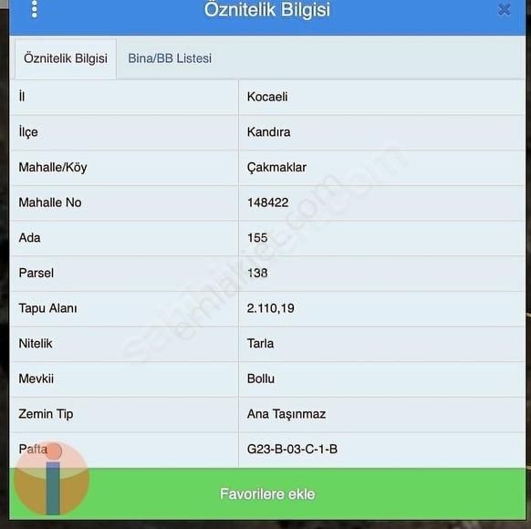 Kandıra Çakmaklar Da 2110 M2 Fırsat Arazi - Görsel 9