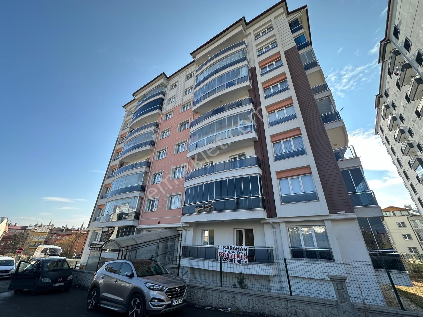 Sivas Merkez Mısmılırmak Satılık Daire KARAHAN EMLAK'TAN SATILIK DAİRE : 2.100.000₺✅YÜKSEK GİRİŞ 1.KAT. 100 M² .2+1   FULL YAPILI