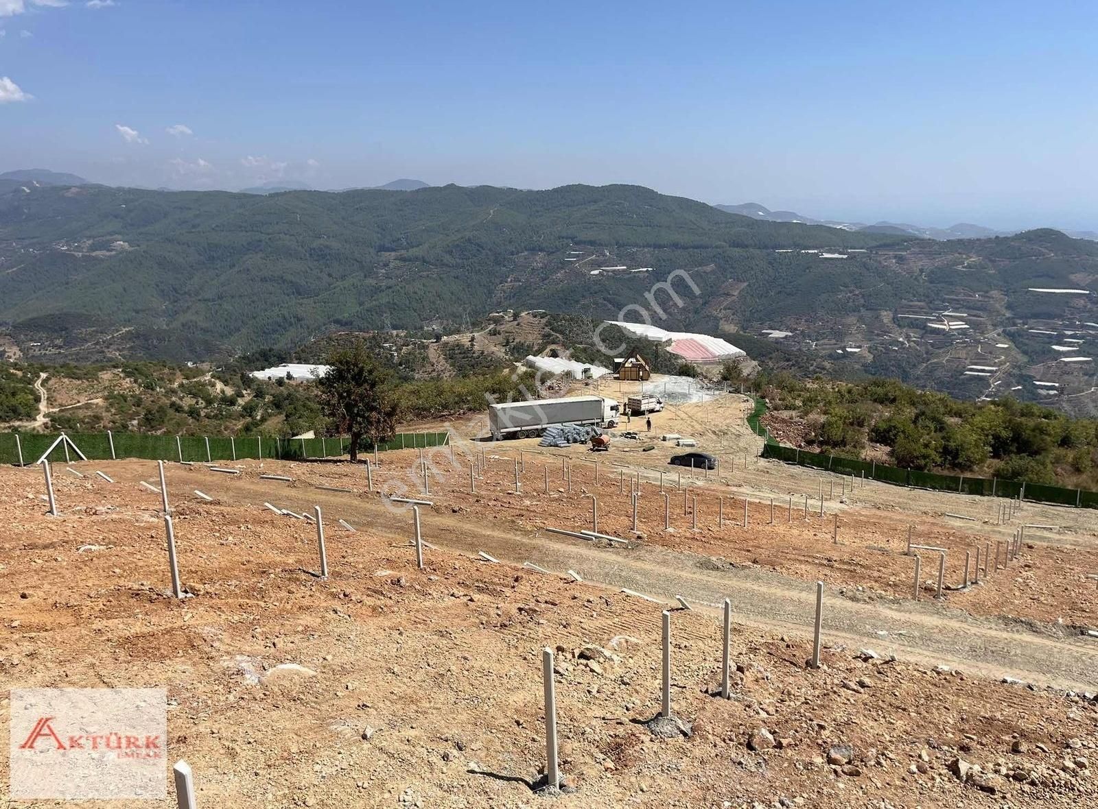 Alanya Güney Satılık Tarla * Aktürk Emlak Tan Alanya Da Deniz Manzaralı Bahçeler *